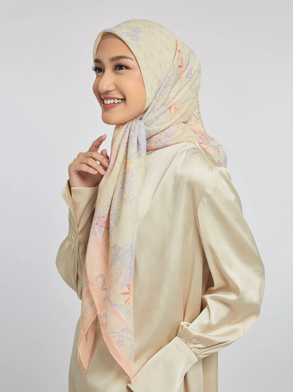 LIBERA SCARF LIGHT GOLD