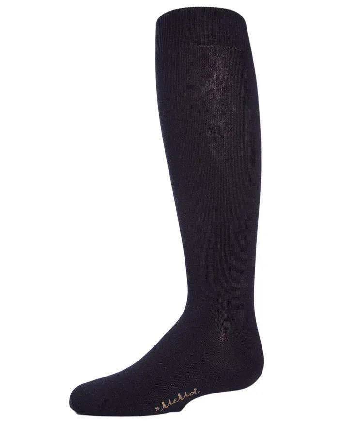 MeMoi Essential Modal Knee High Kids Socks Style: MK-5057