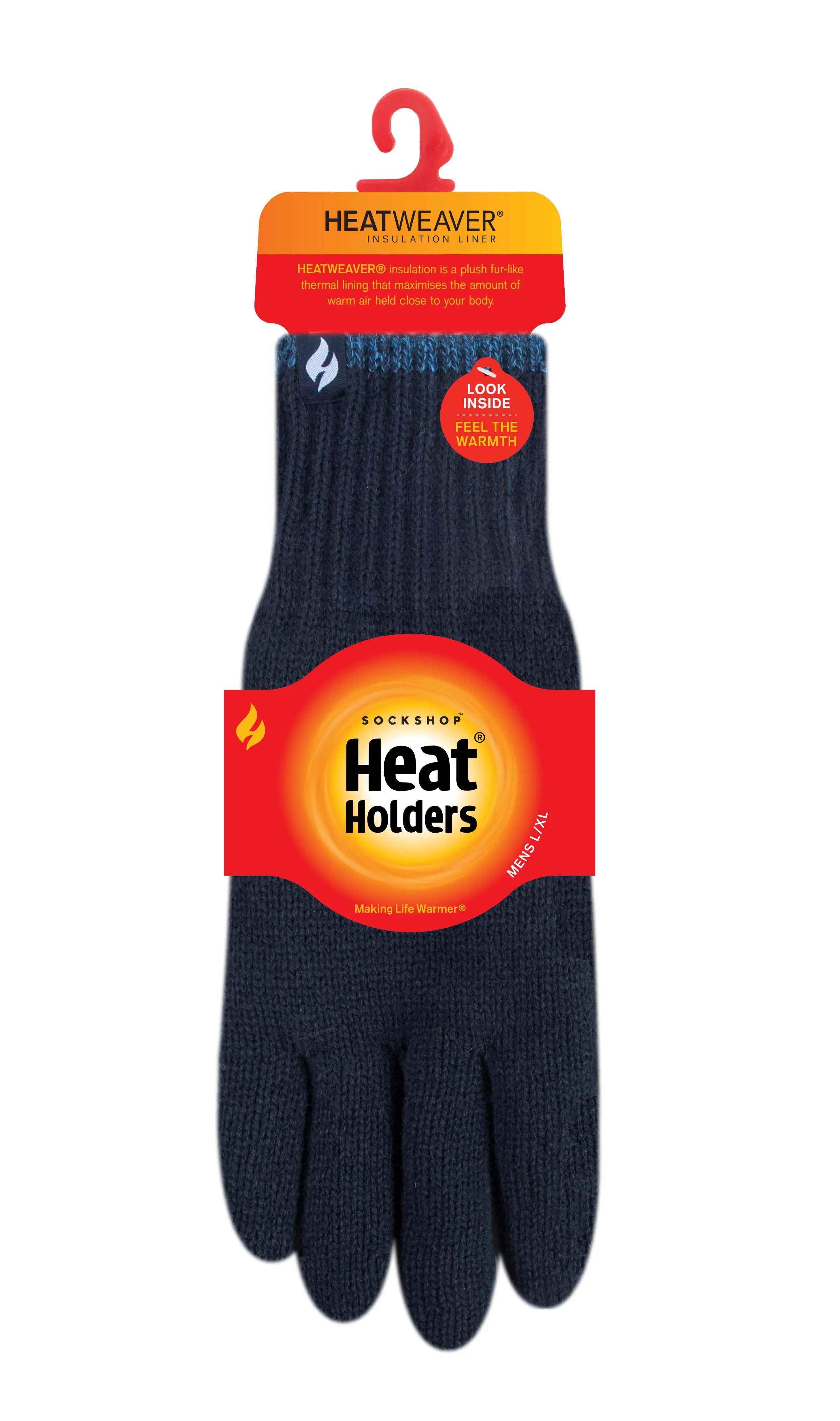 Mens Bowmont Thermal Gloves - Navy