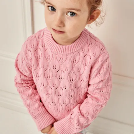 Milky Bubblegum Knit Jumper