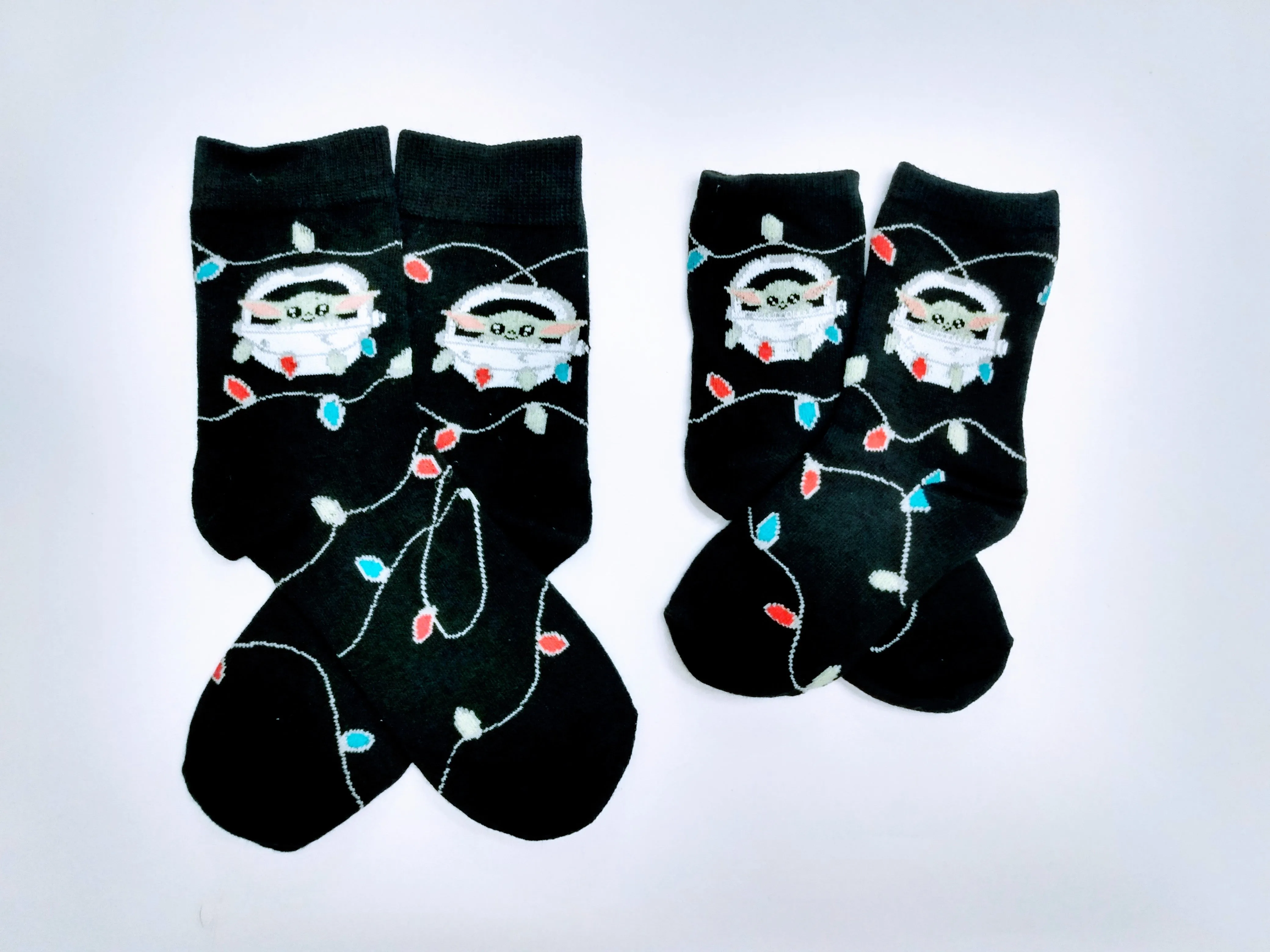 Mother and Child Matching Crew Socks (Small)