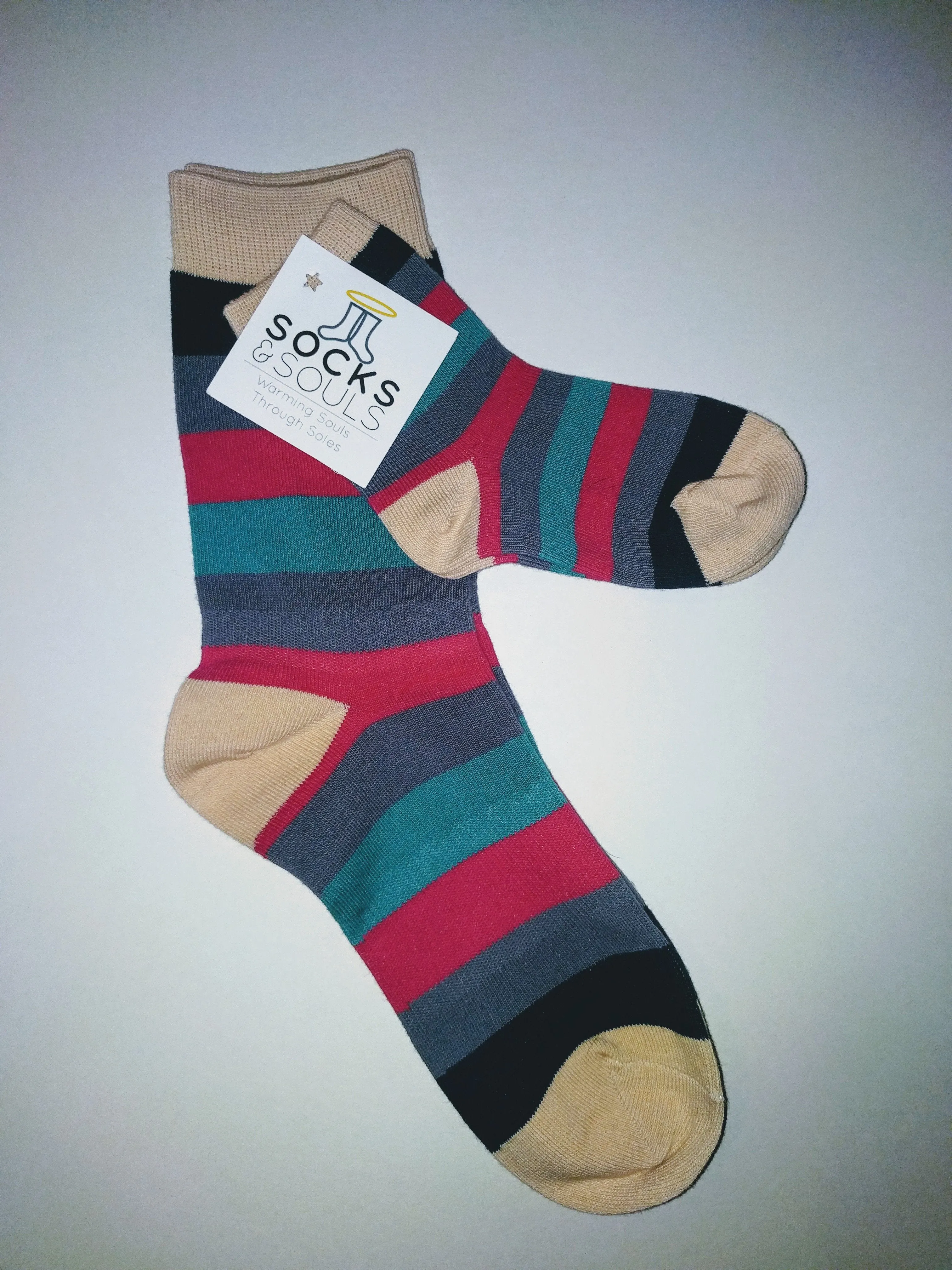 Mother and Child Matching Crew Socks (Small)