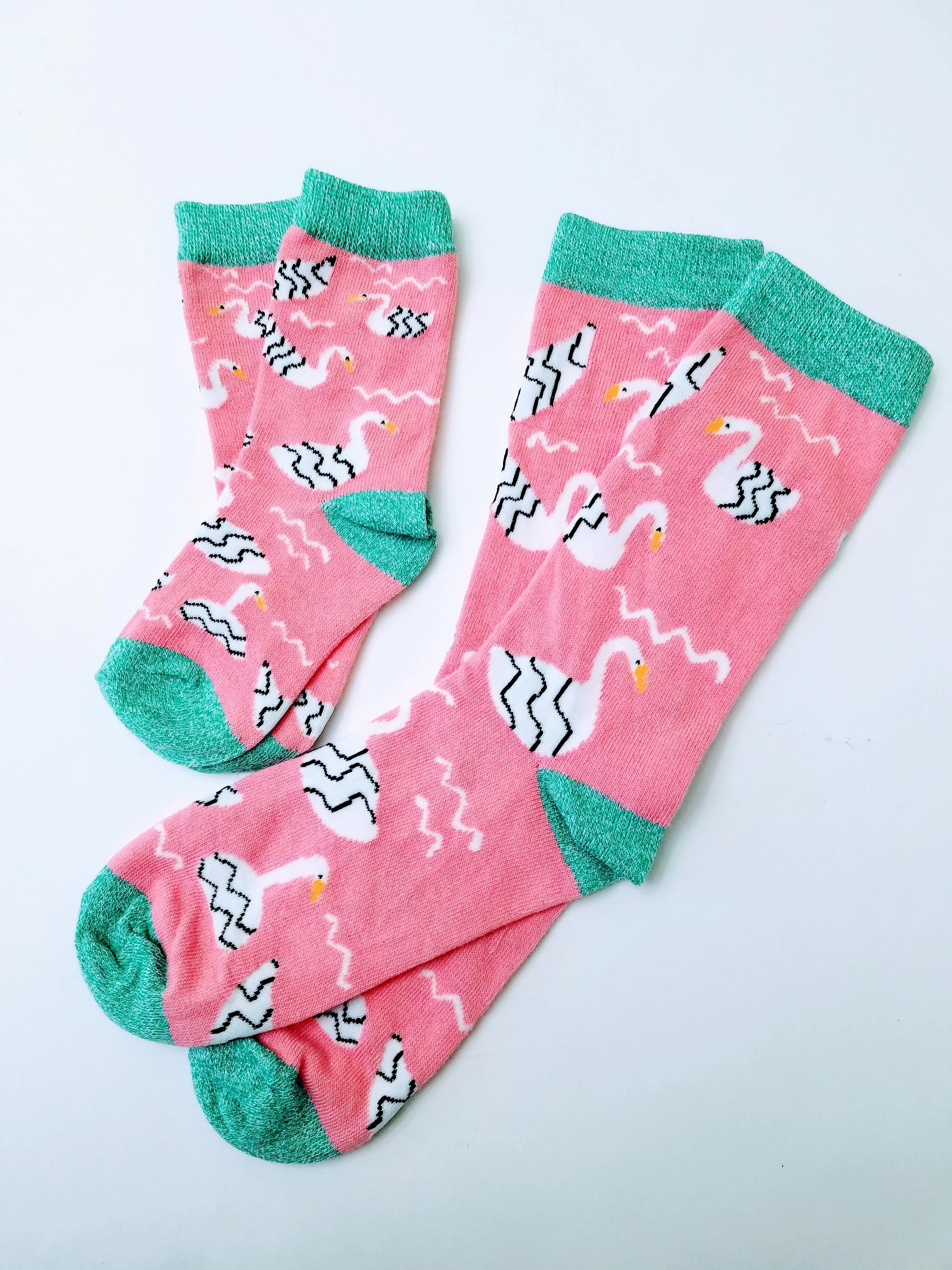 Mother and Child Matching Crew Socks (Small)