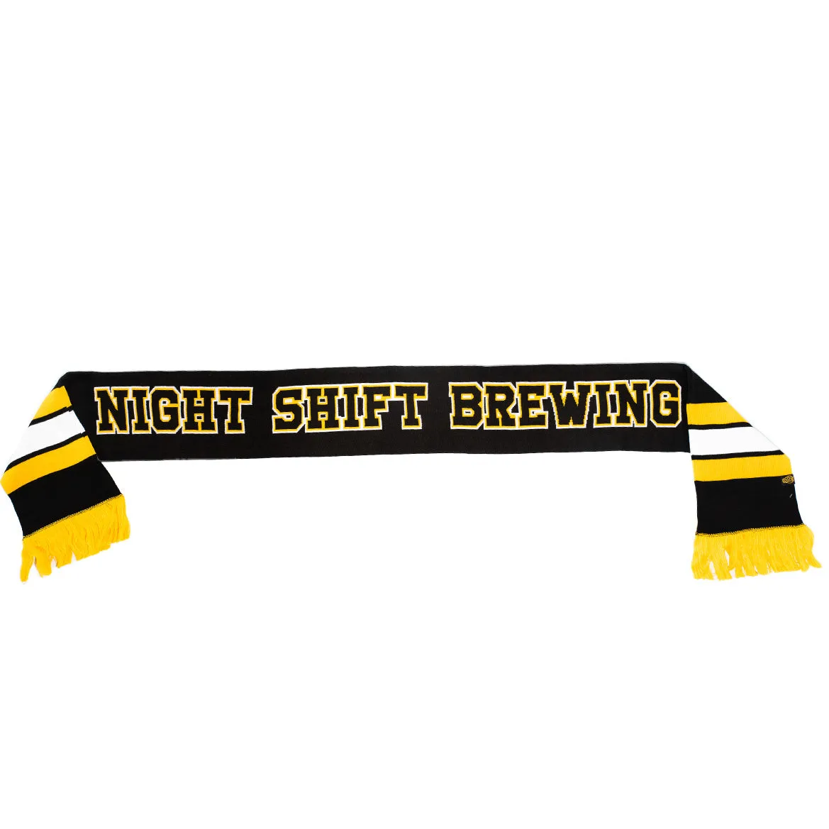 NSB Scarf - Black/White/Yellow