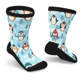 Penguin Parade Non-Binding Diabetic Socks