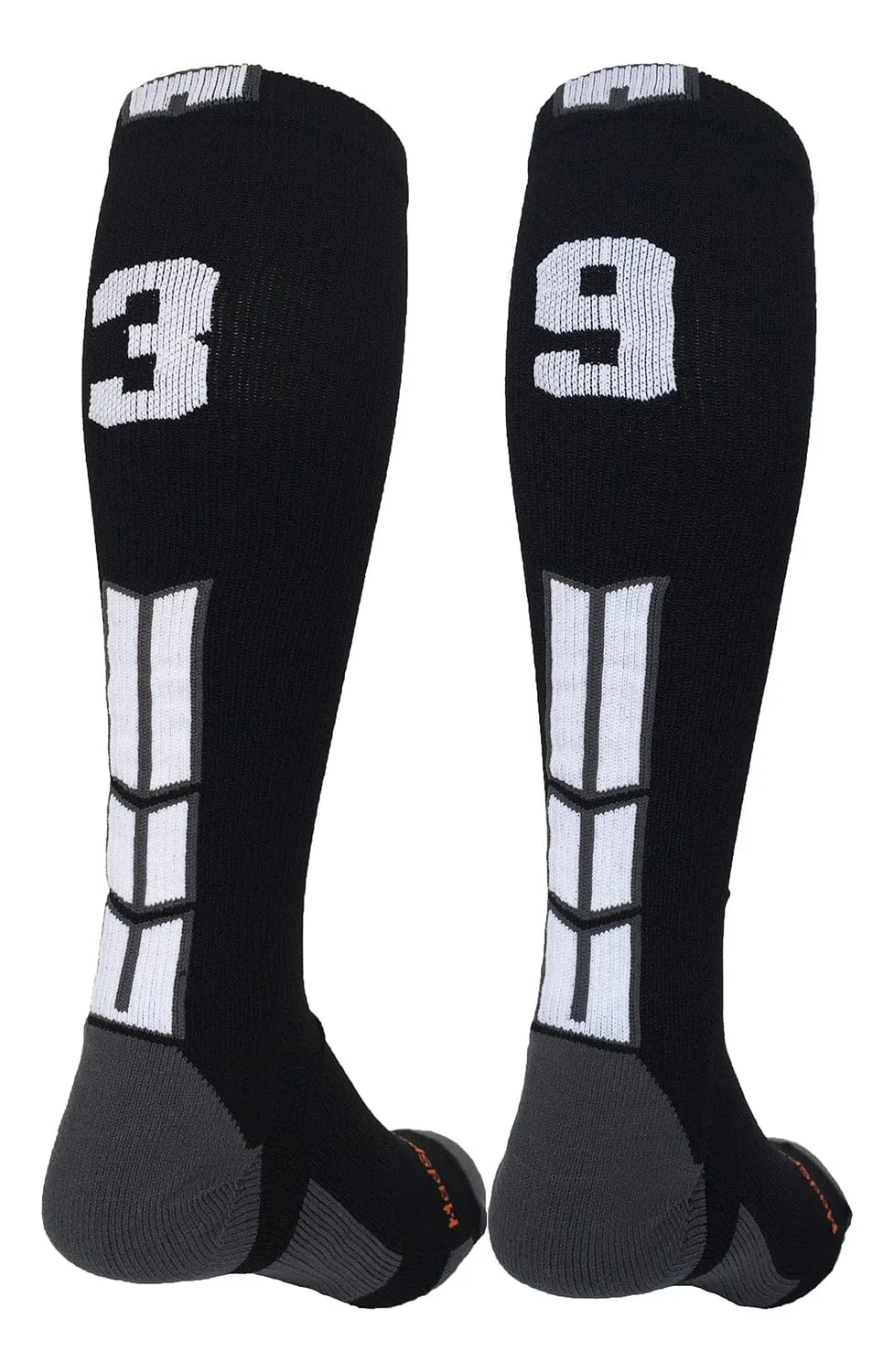 Player Id Jersey Number Socks Over the Calf Length Black White