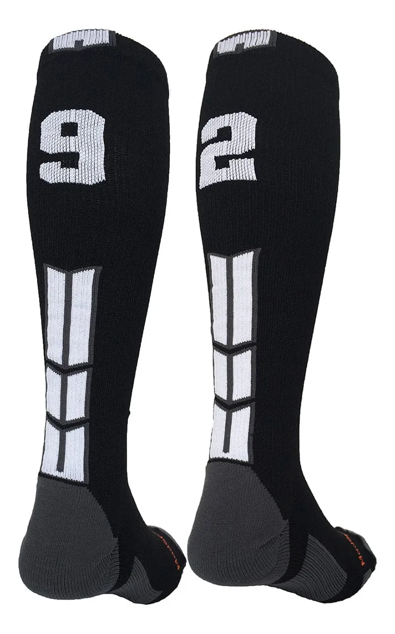 Player Id Jersey Number Socks Over the Calf Length Black White