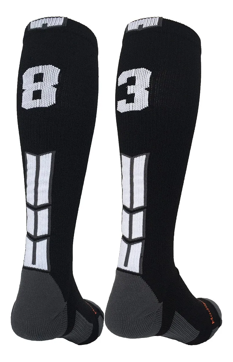 Player Id Jersey Number Socks Over the Calf Length Black White