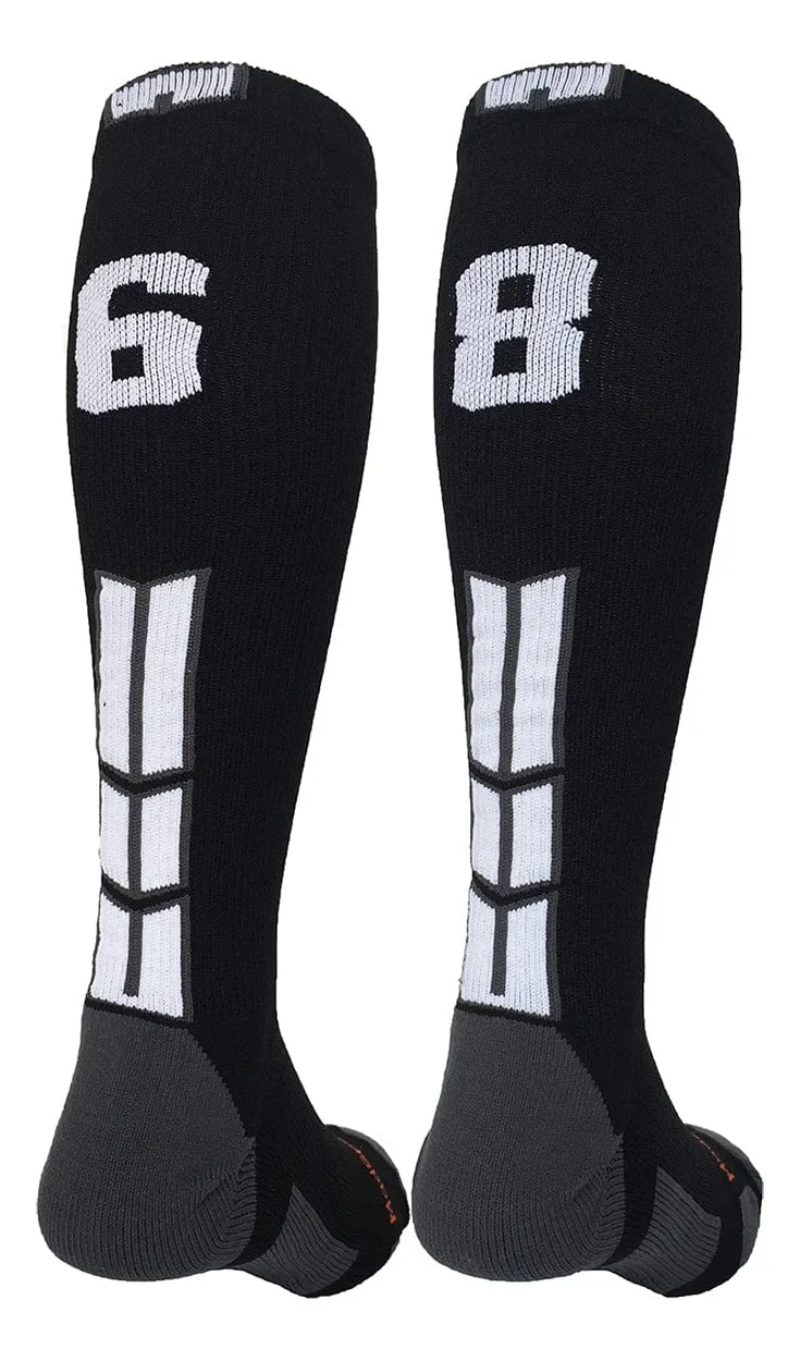 Player Id Jersey Number Socks Over the Calf Length Black White