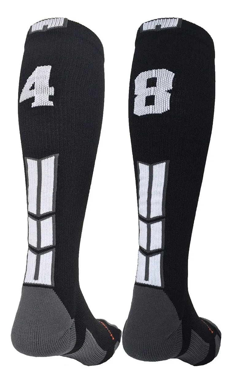 Player Id Jersey Number Socks Over the Calf Length Black White