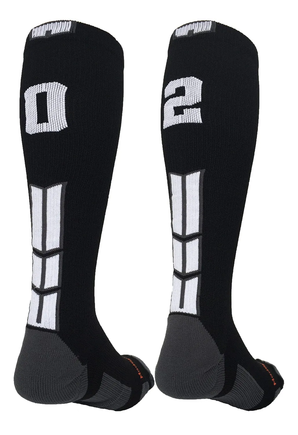 Player Id Jersey Number Socks Over the Calf Length Black White