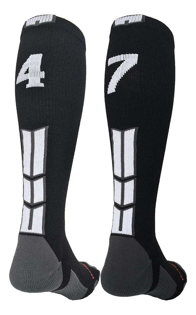 Player Id Jersey Number Socks Over the Calf Length Black White