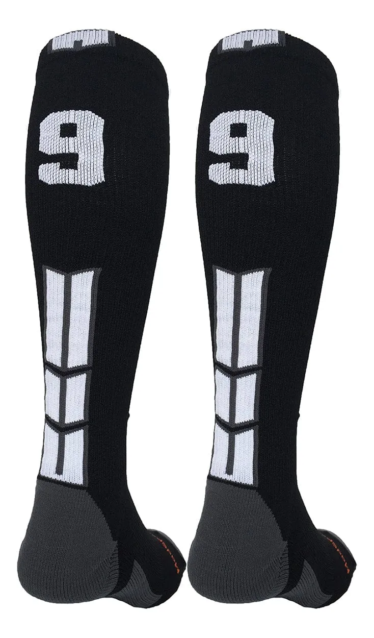 Player Id Jersey Number Socks Over the Calf Length Black White