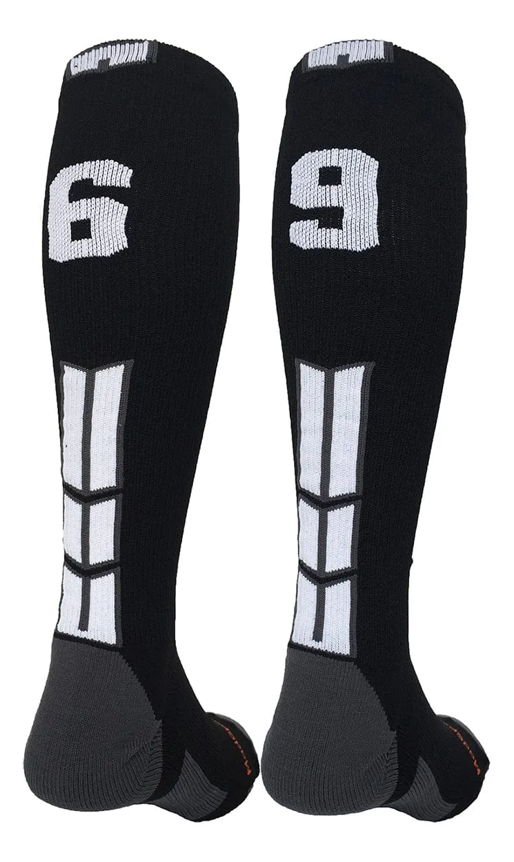 Player Id Jersey Number Socks Over the Calf Length Black White