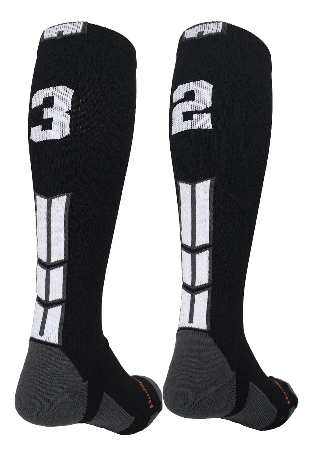 Player Id Jersey Number Socks Over the Calf Length Black White