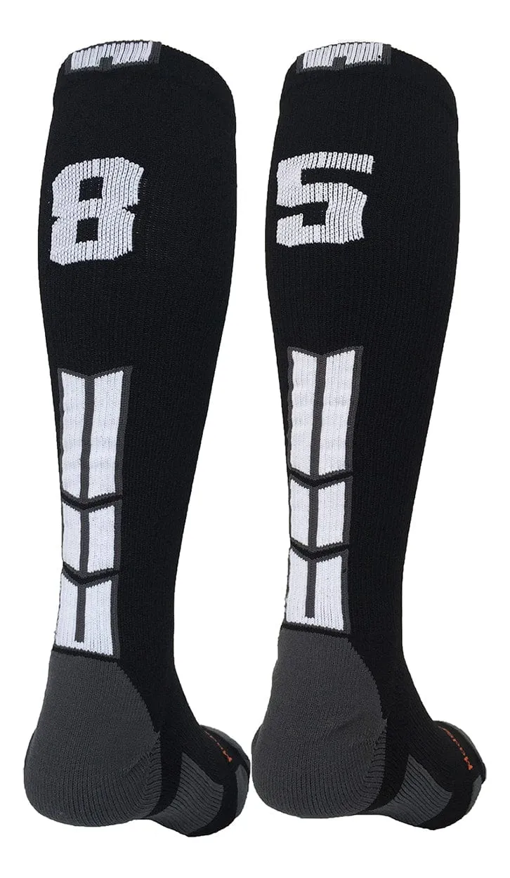 Player Id Jersey Number Socks Over the Calf Length Black White