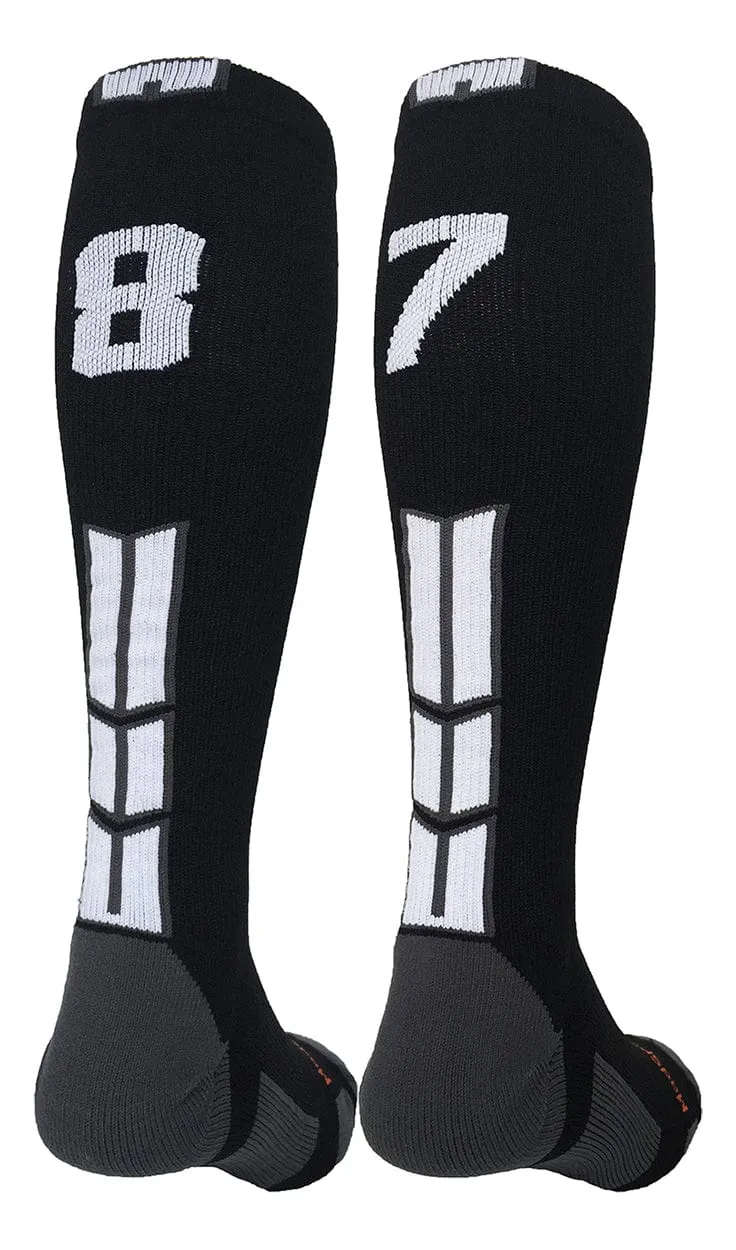 Player Id Jersey Number Socks Over the Calf Length Black White