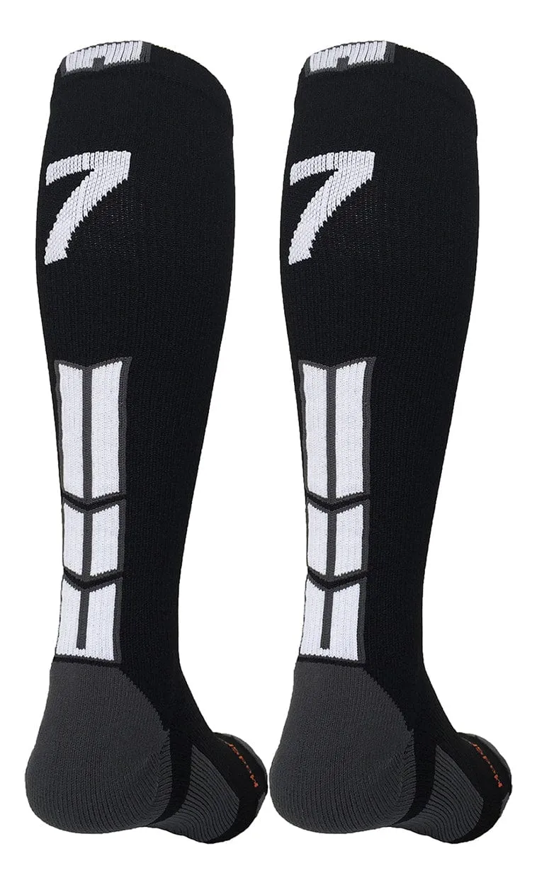 Player Id Jersey Number Socks Over the Calf Length Black White