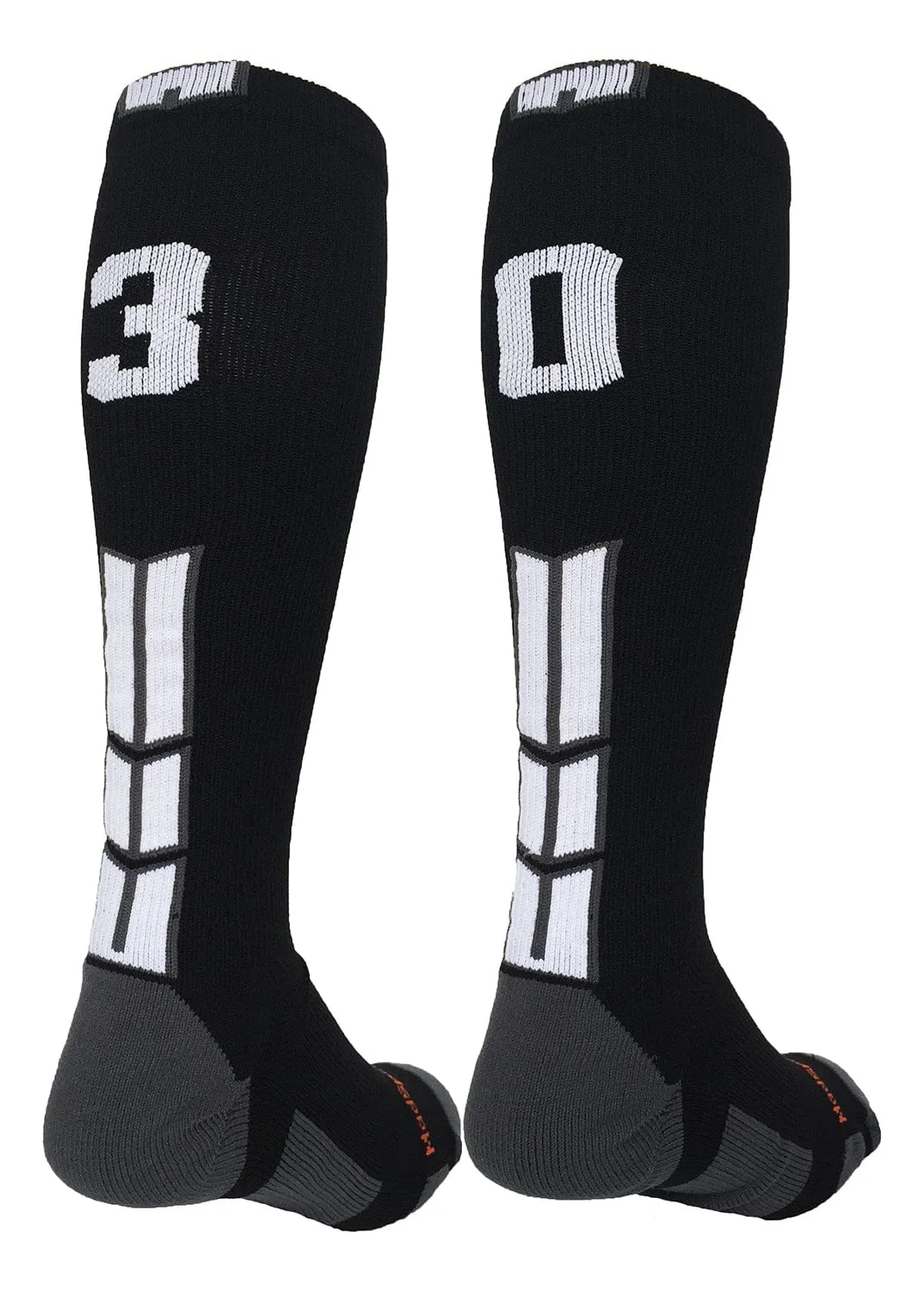 Player Id Jersey Number Socks Over the Calf Length Black White