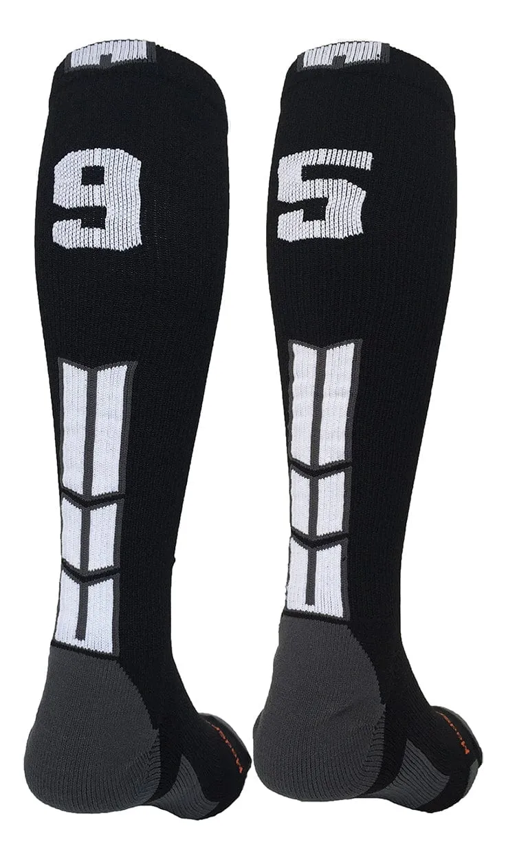 Player Id Jersey Number Socks Over the Calf Length Black White