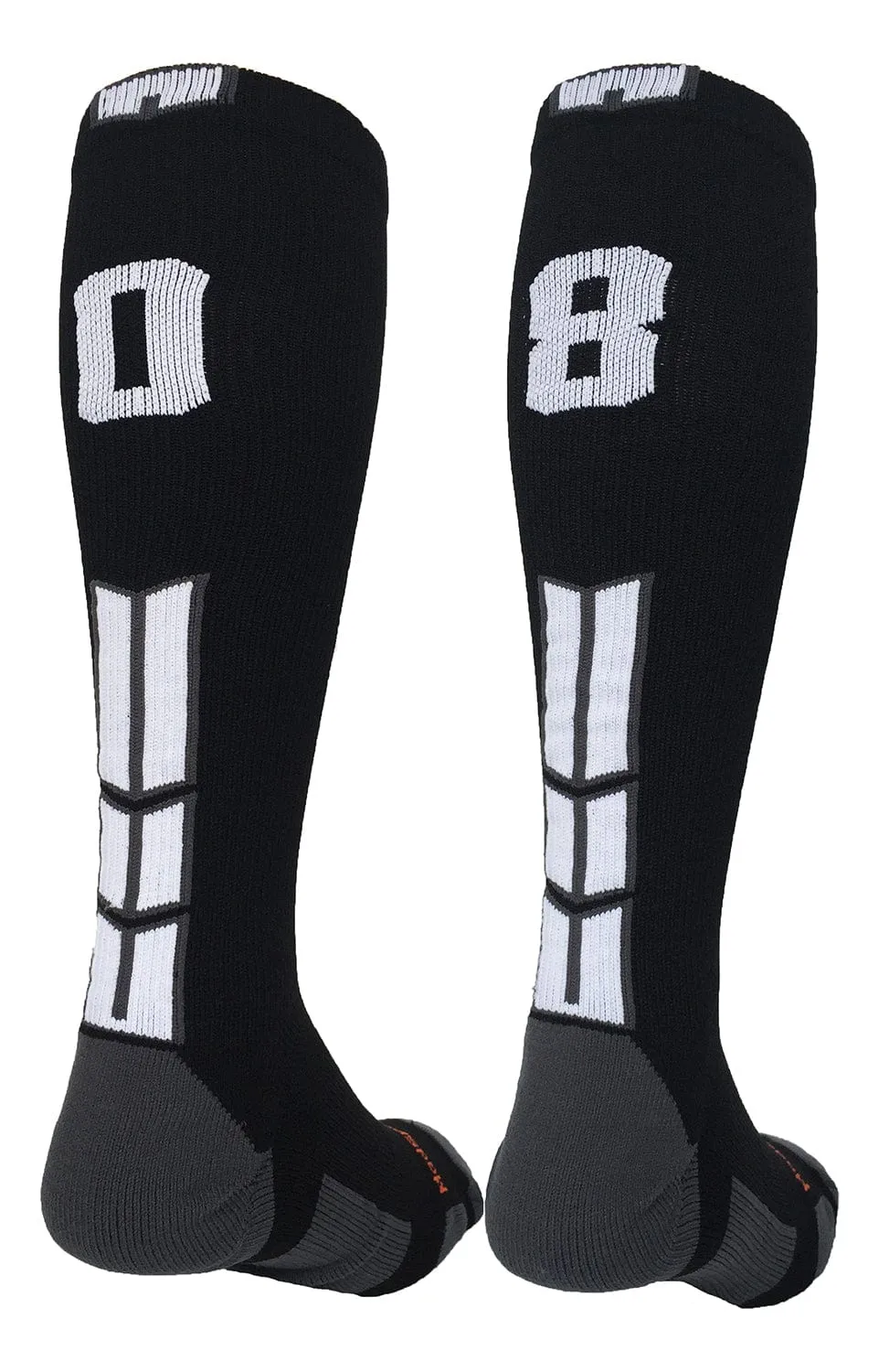 Player Id Jersey Number Socks Over the Calf Length Black White