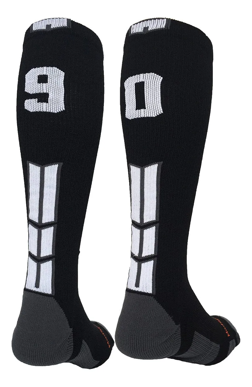 Player Id Jersey Number Socks Over the Calf Length Black White