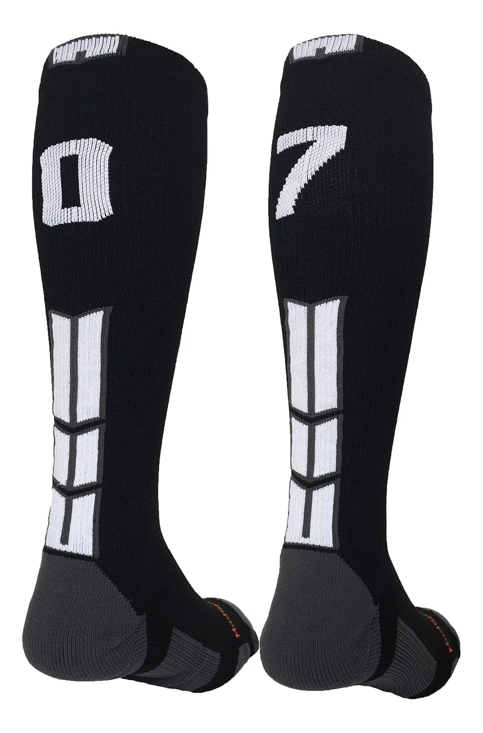 Player Id Jersey Number Socks Over the Calf Length Black White