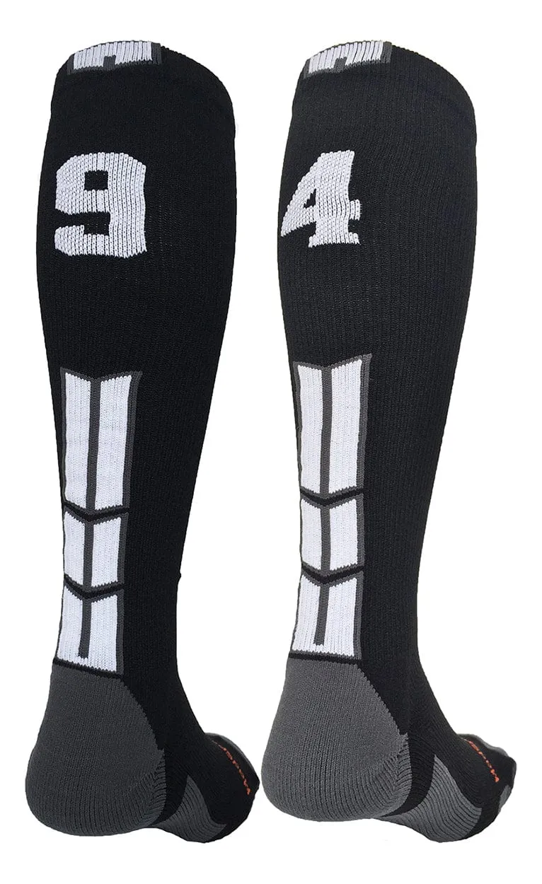 Player Id Jersey Number Socks Over the Calf Length Black White