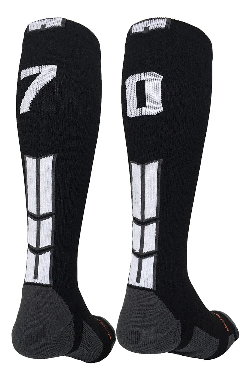 Player Id Jersey Number Socks Over the Calf Length Black White