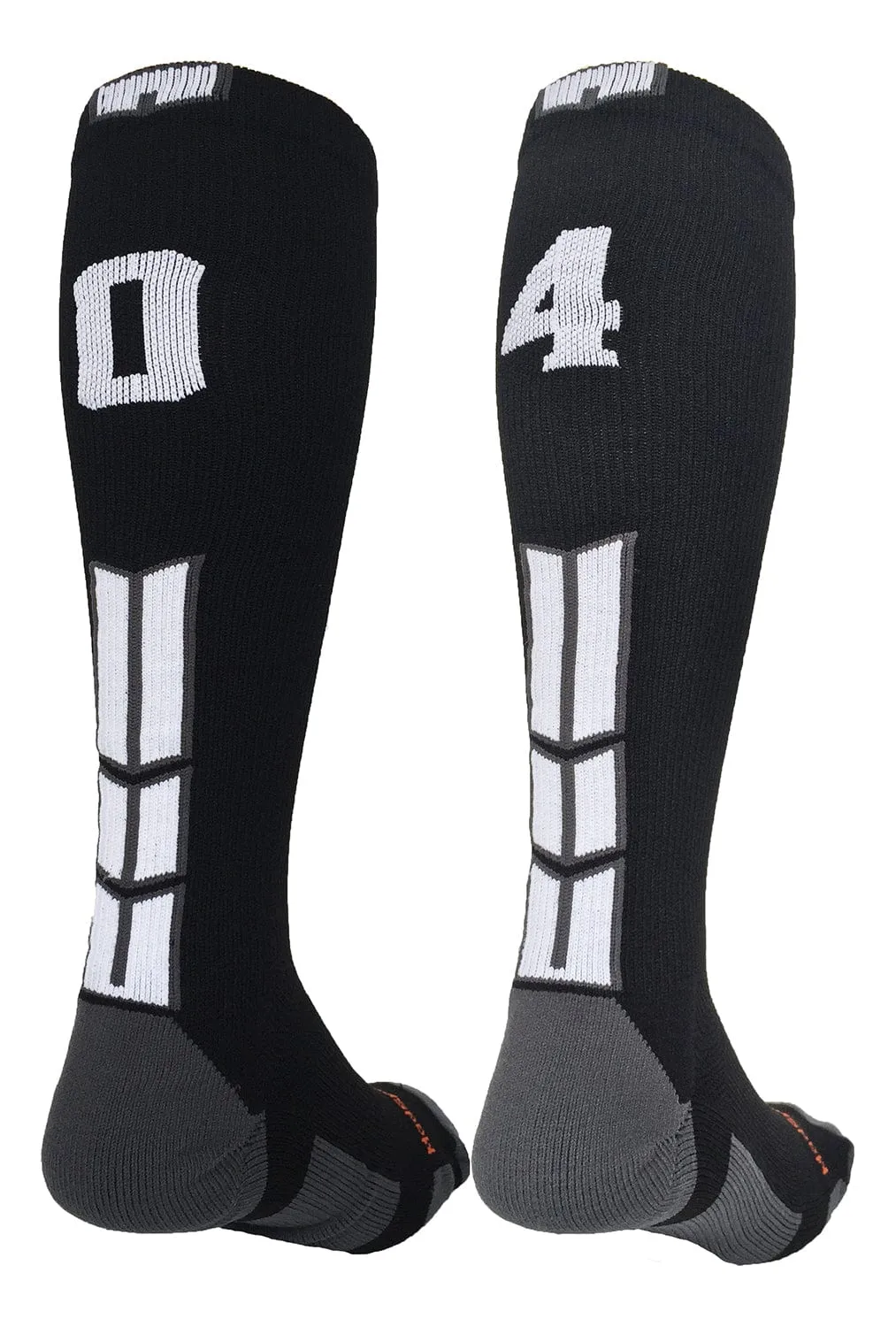 Player Id Jersey Number Socks Over the Calf Length Black White