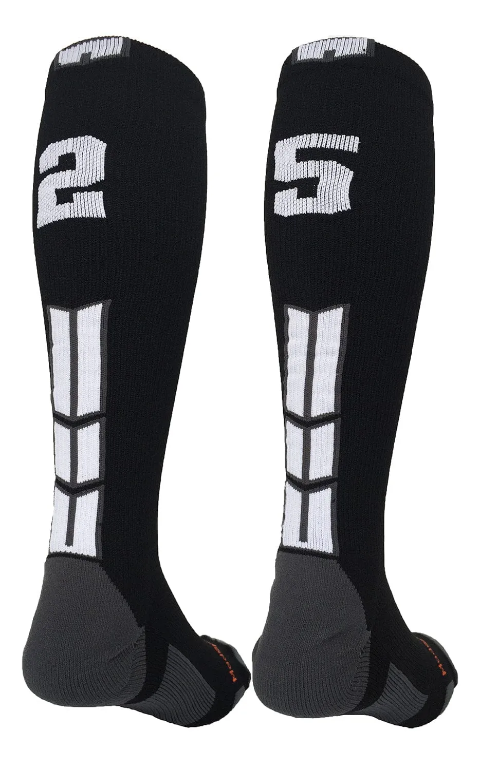 Player Id Jersey Number Socks Over the Calf Length Black White