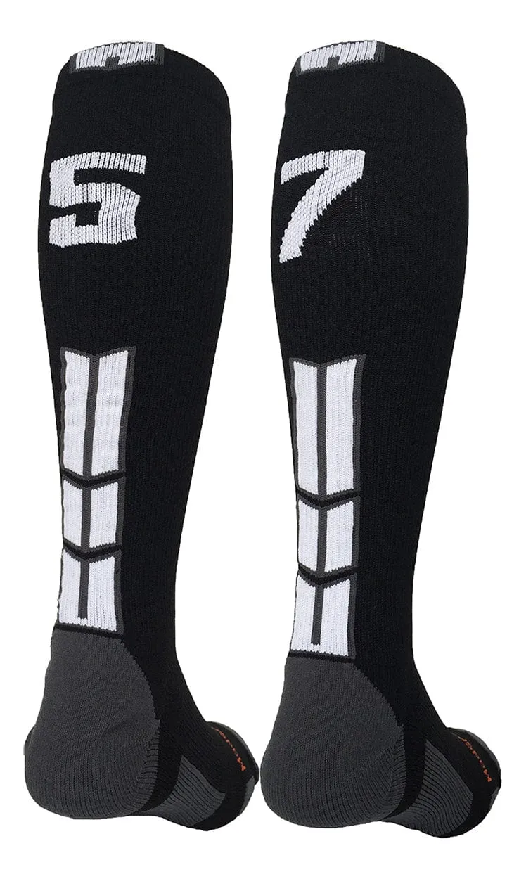 Player Id Jersey Number Socks Over the Calf Length Black White