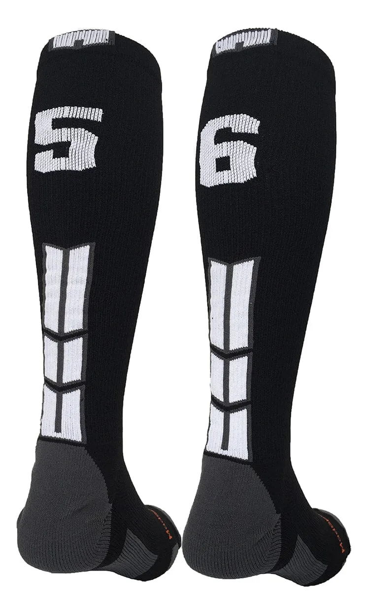 Player Id Jersey Number Socks Over the Calf Length Black White