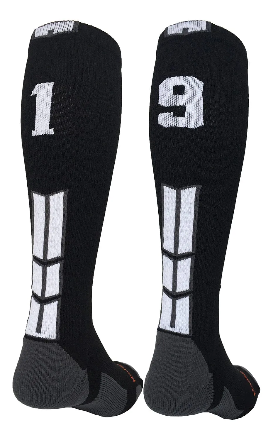 Player Id Jersey Number Socks Over the Calf Length Black White