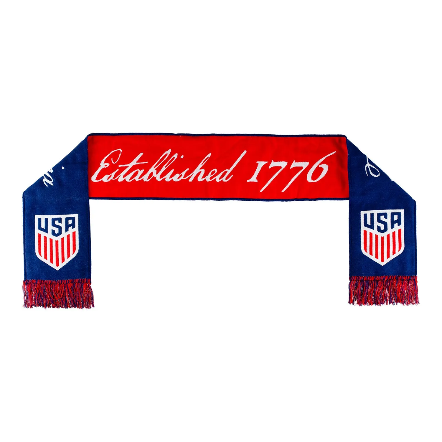 Ruffneck USA Script Established 1776 HD Woven Scarf