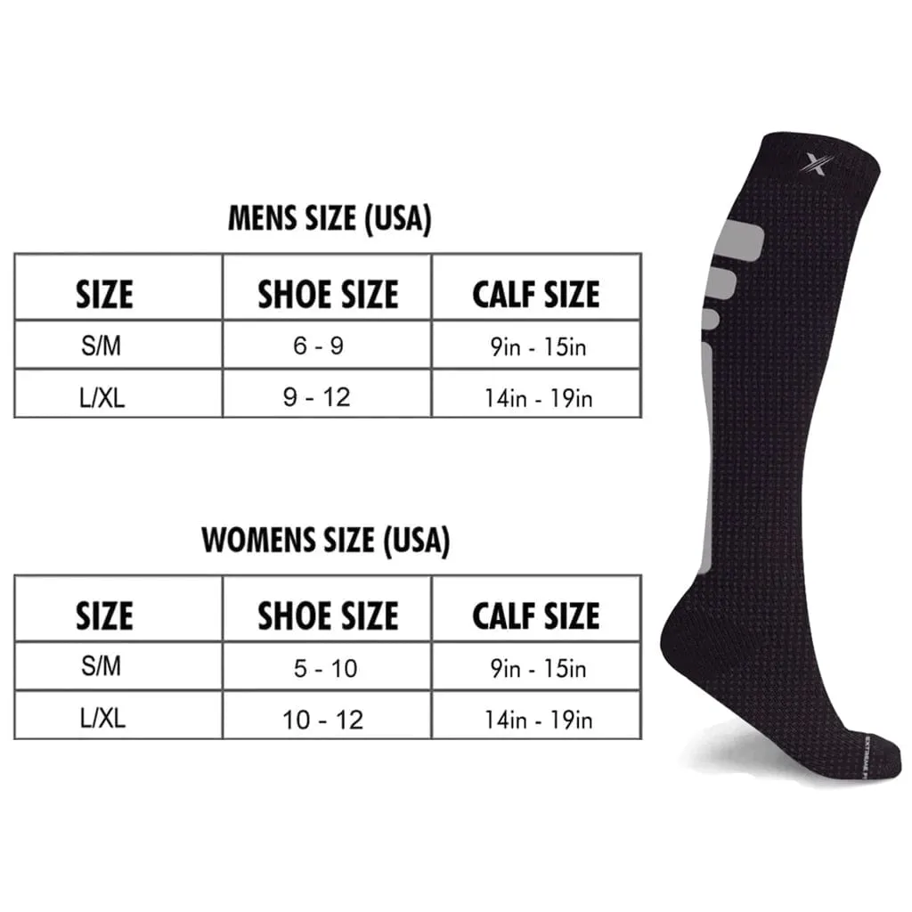 Run  Elite Reflective - Atheltic Grade Compression Socks