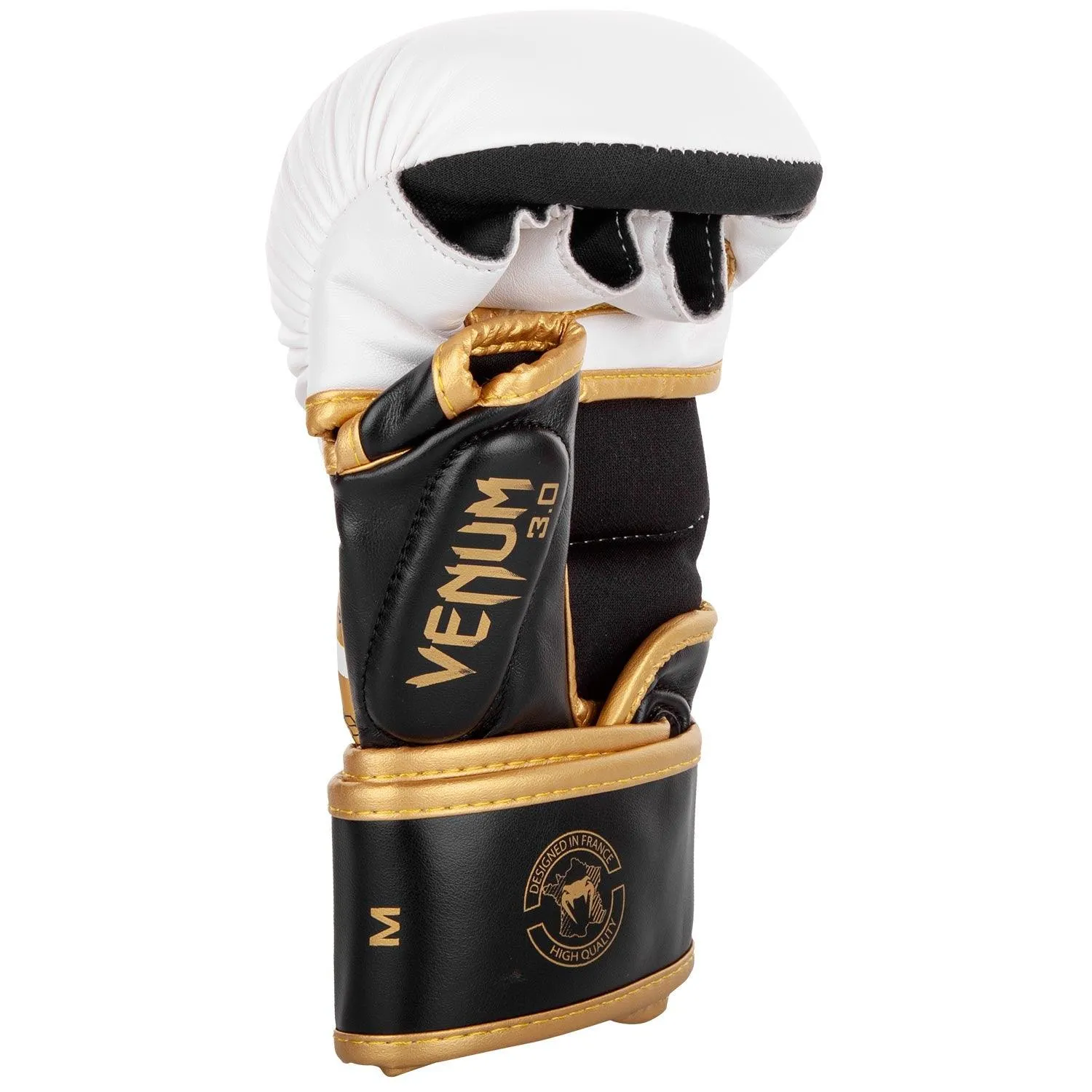 Sparring Gloves Venum Challenger 3.0 - White/Black/Gold