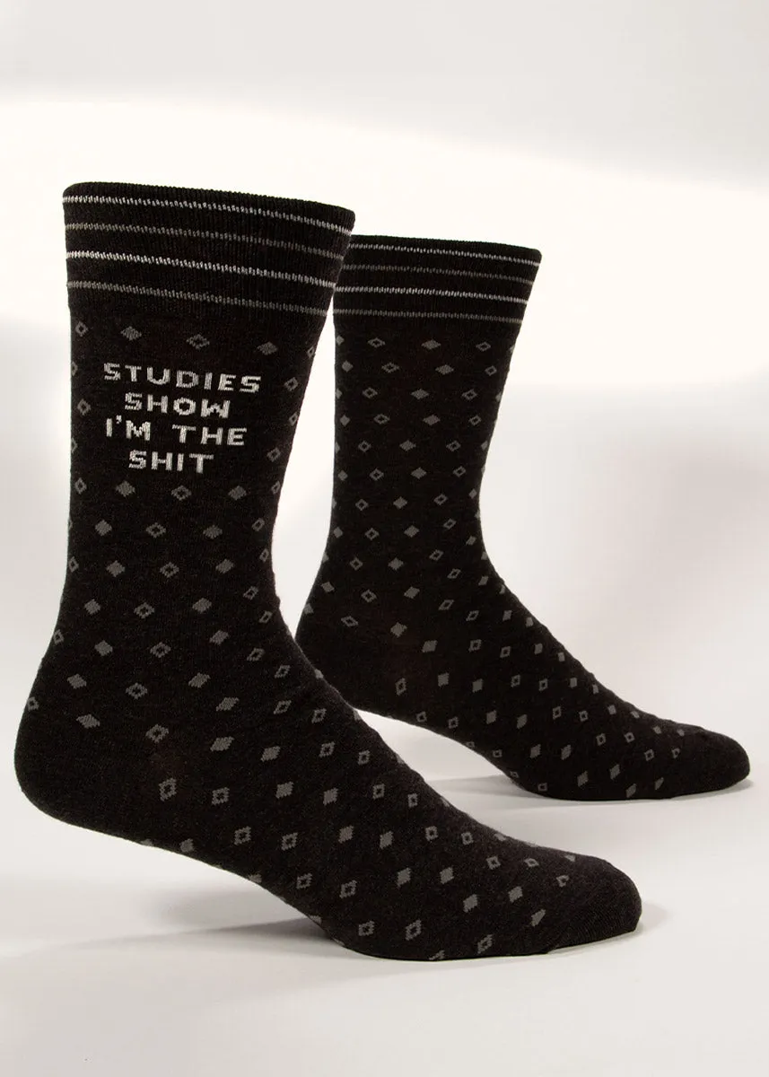 Studies Show I'm the Shit Men's Socks