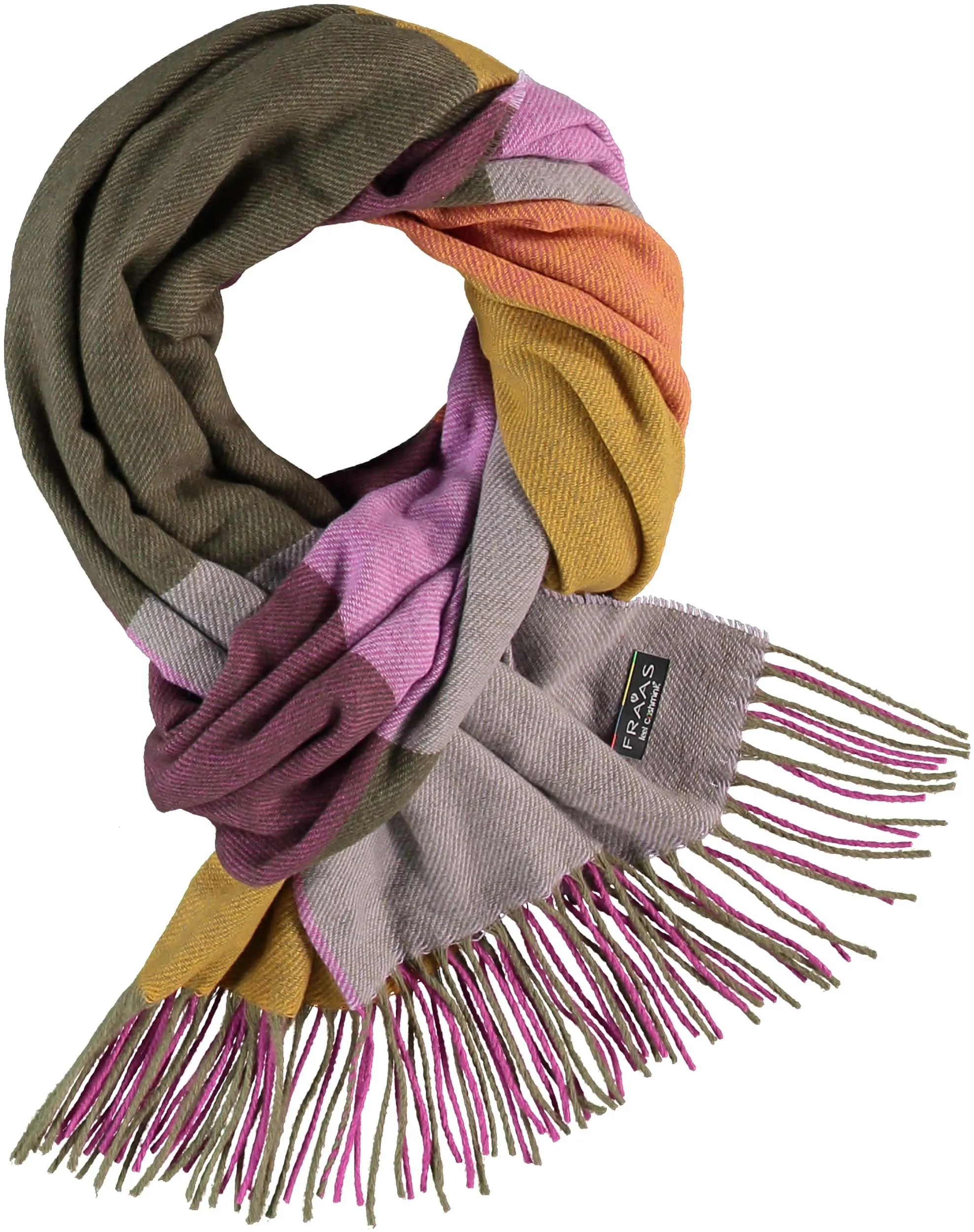 Sustainability Edition Box Check Oversized Scarf