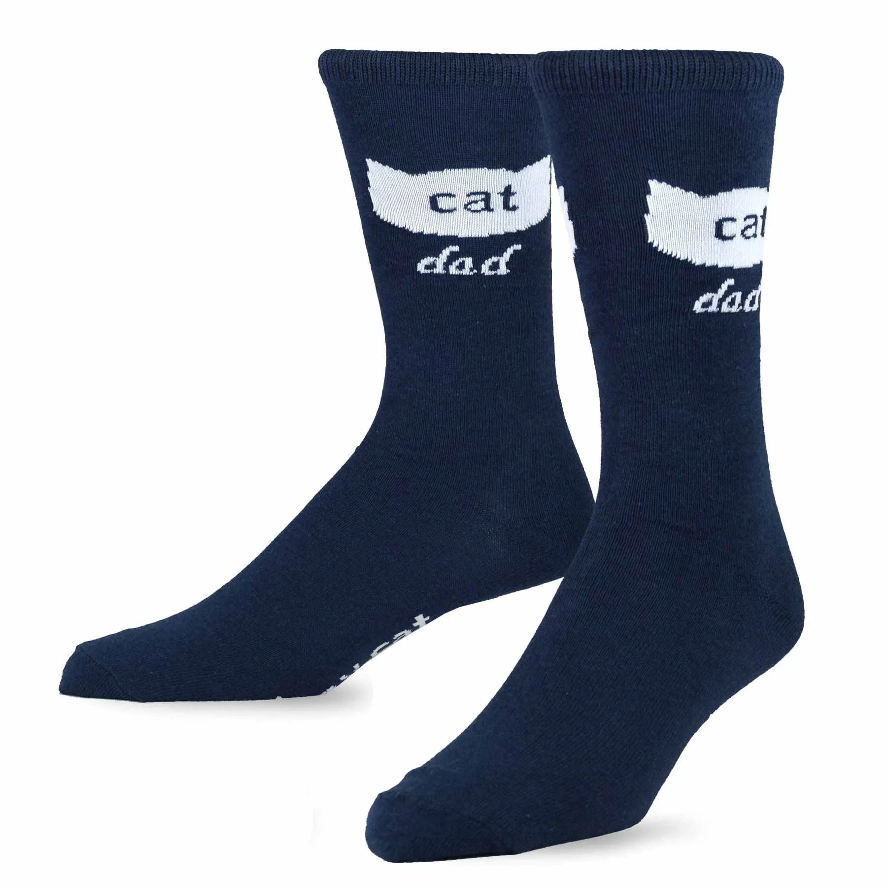 TeeHee Socks Men's Novelty Cotton Crew Cat Lover 3-Pack (50548)