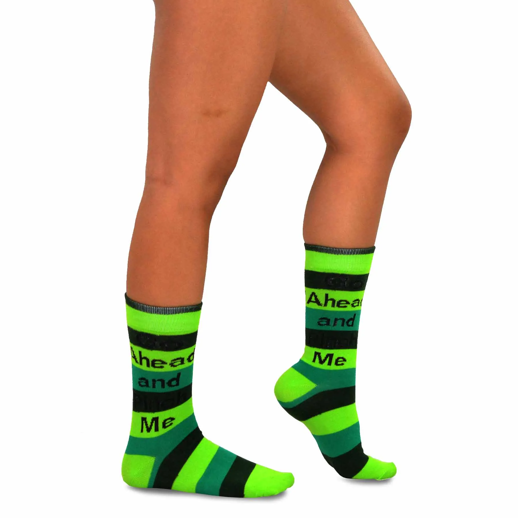 TeeHee Socks Men's St. Patrick's Day Cotton Crew Pinch Me 2-Pack (50586)