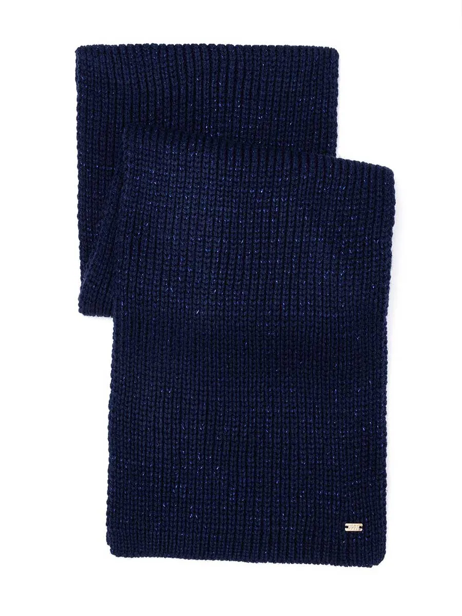 USPA Women Scarf Navy VR033 USPSCW04