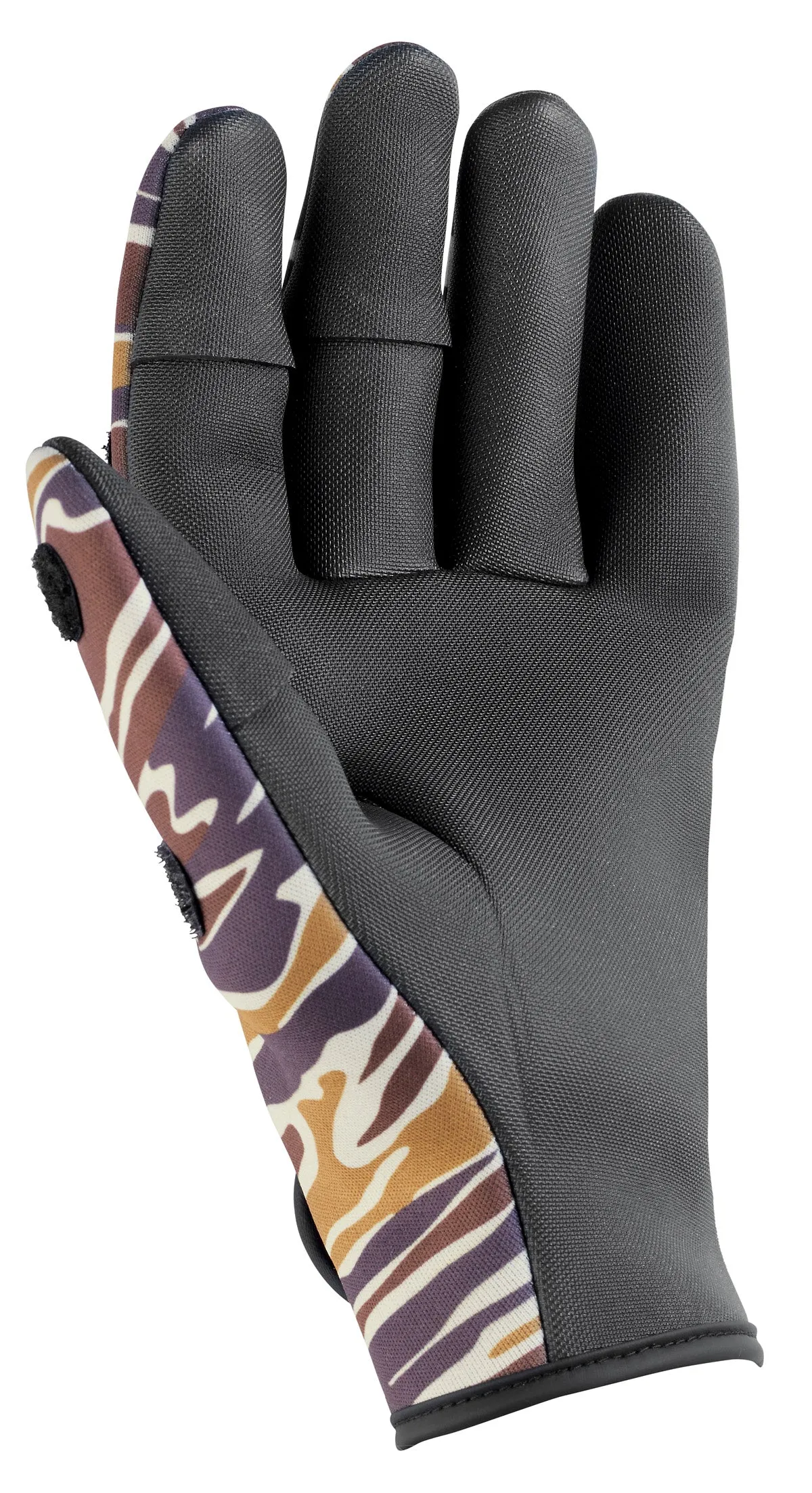 WICKED WEATHER WEAR GLOVE SPLIT FINGER CAMO