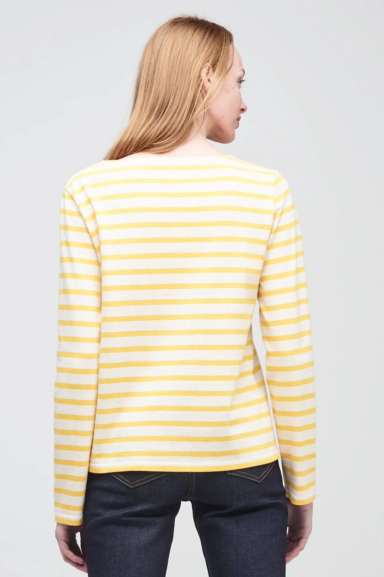 Women's Breton - Ecru/Yellow