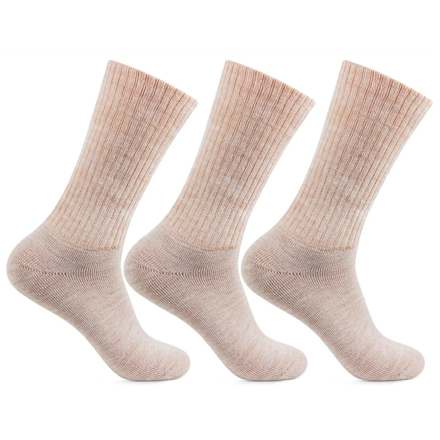 Women's Skin Woolen Socks - Pack of 3